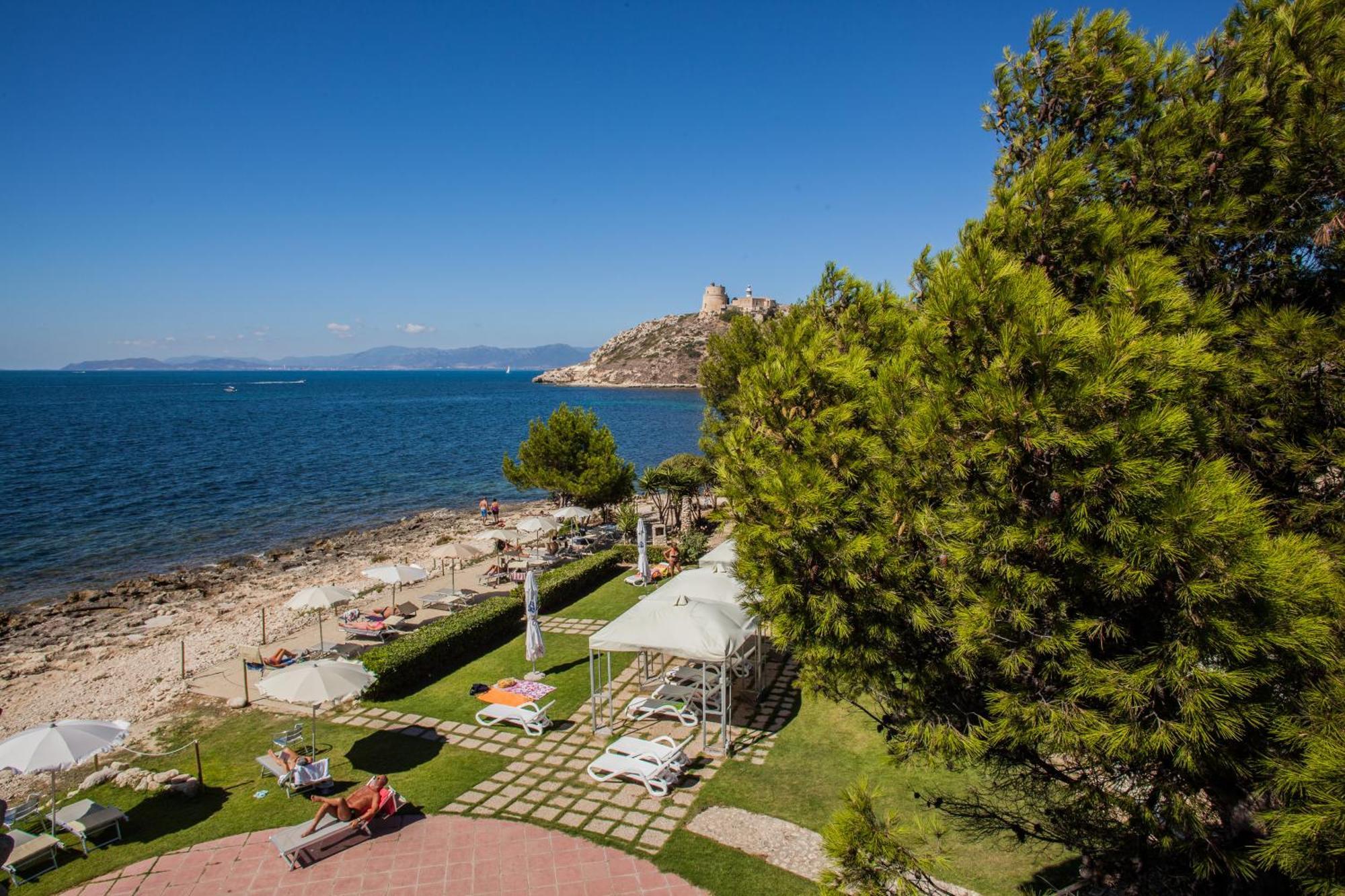 Hotel Calamosca กาญารี ภายนอก รูปภาพ